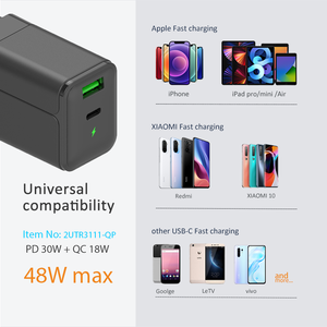 PD30W+QC18W Travel Charger